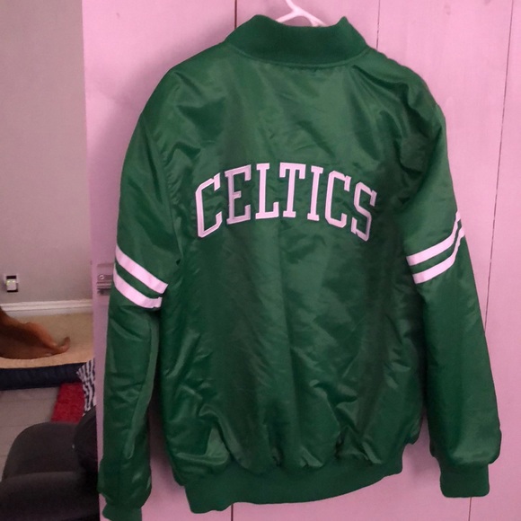 Boston Celtics starter jacket sz L - Picture 2 of 2